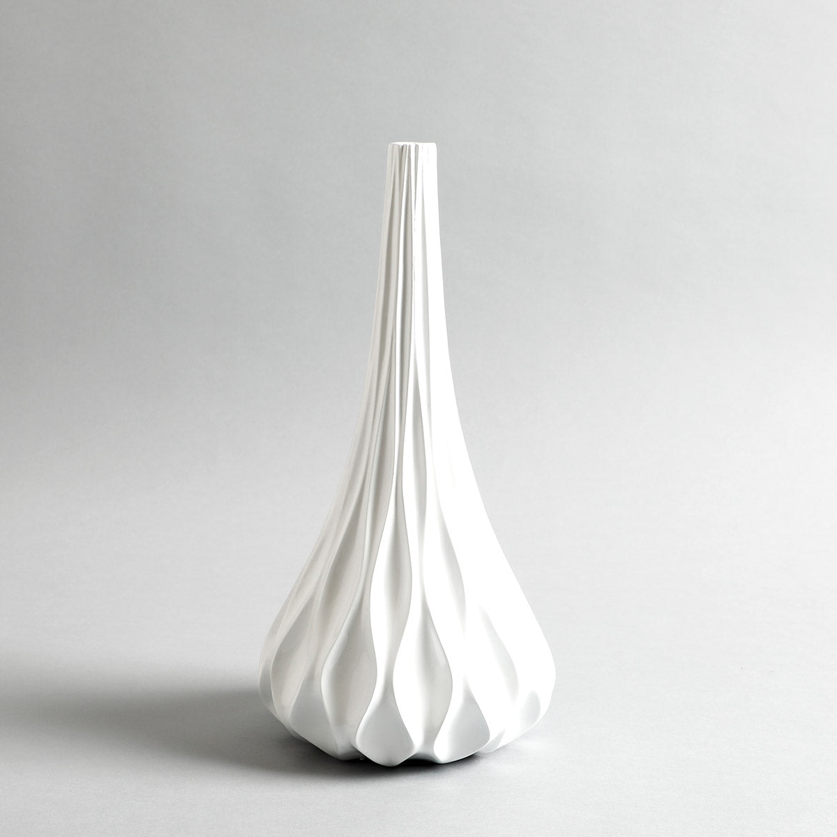 Ocean Wave Big Vase- White