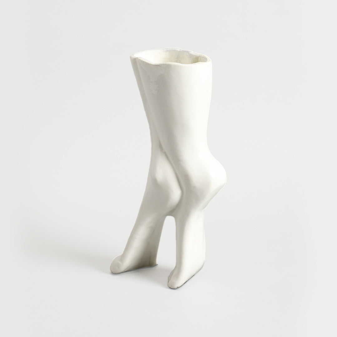 Alba White Vase