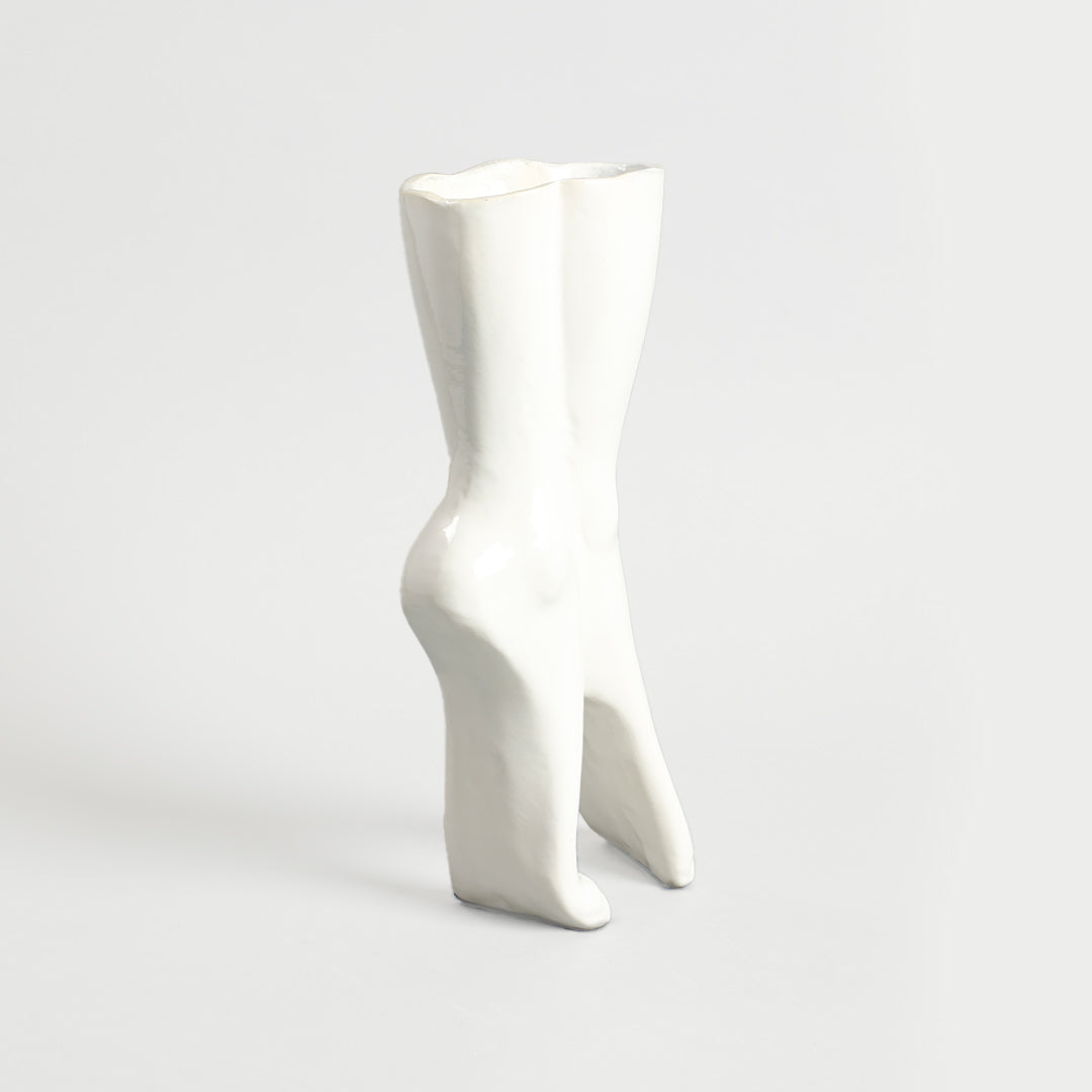 Alba White Vase