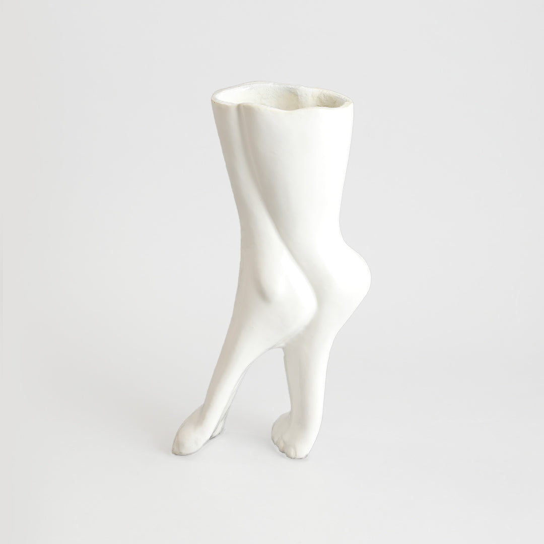 Alba White Vase