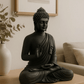 Tranquil BIg Black Buddha – Radiating Peace & Inner Calm