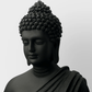 Tranquil BIg Black Buddha – Radiating Peace & Inner Calm